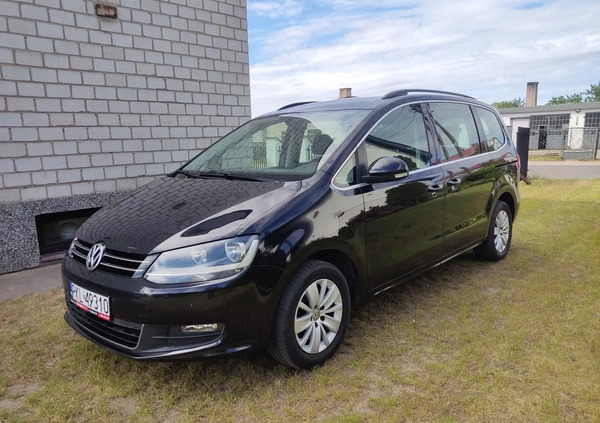 Volkswagen Sharan cena 29600 przebieg: 310000, rok produkcji 2011 z Milicz małe 211